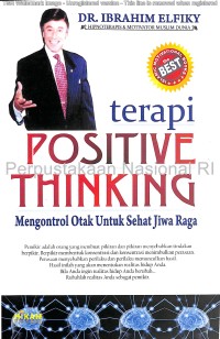 Terapi positive thinking ( mengontrol otak untuk sehat jiwa rag)